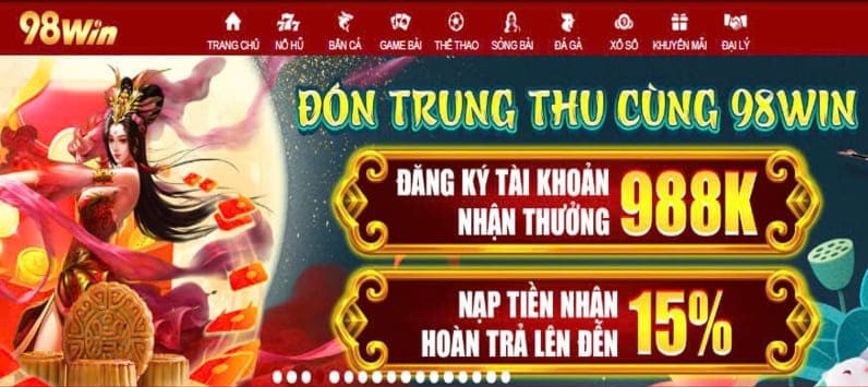 Tổng hợp các chương trình ưu đãi HOT tại 98WIN